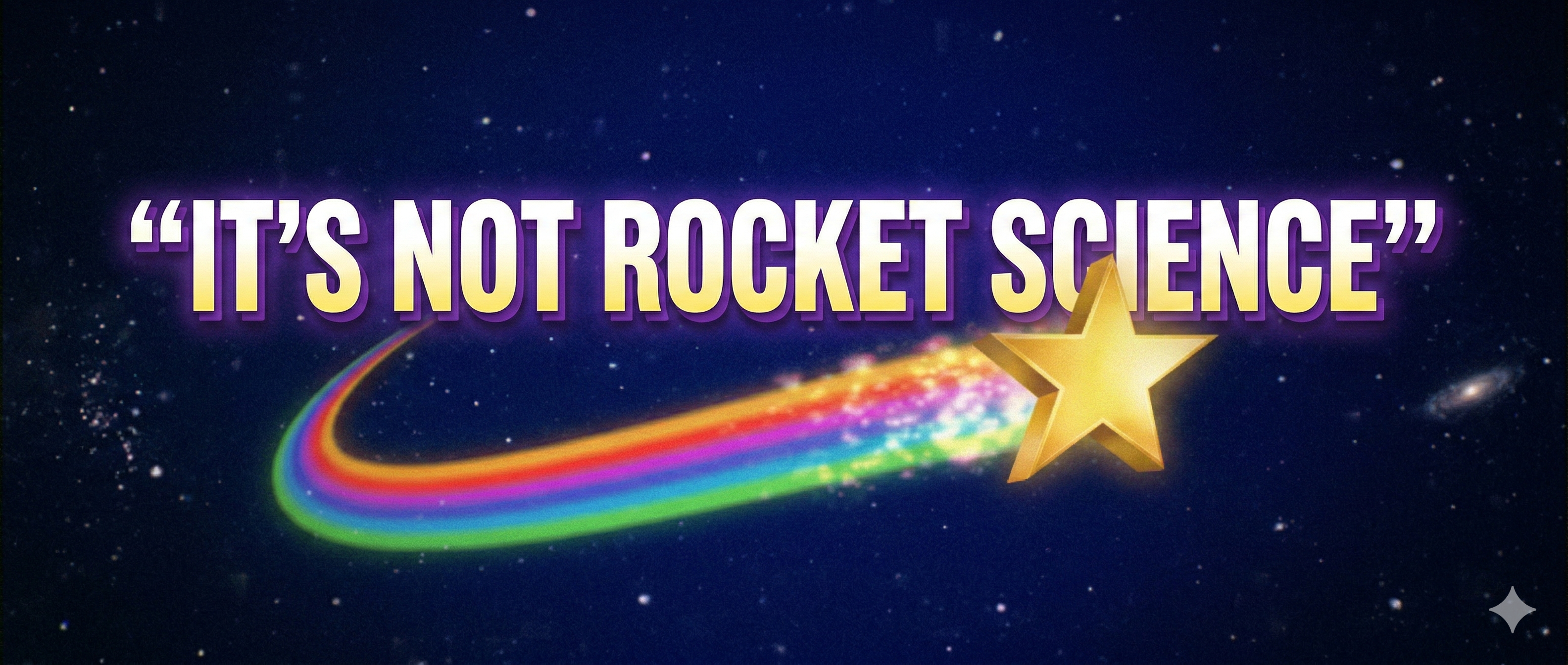 The more you know banner